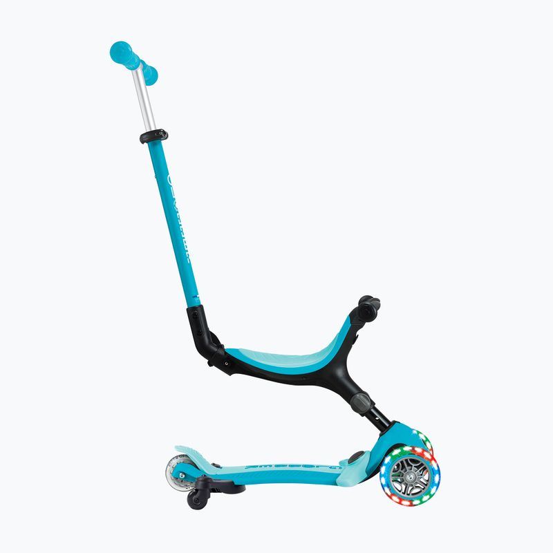 Dětská tříkolová koloběžka Globber Go.Up Active Lights 360 aqua 6
