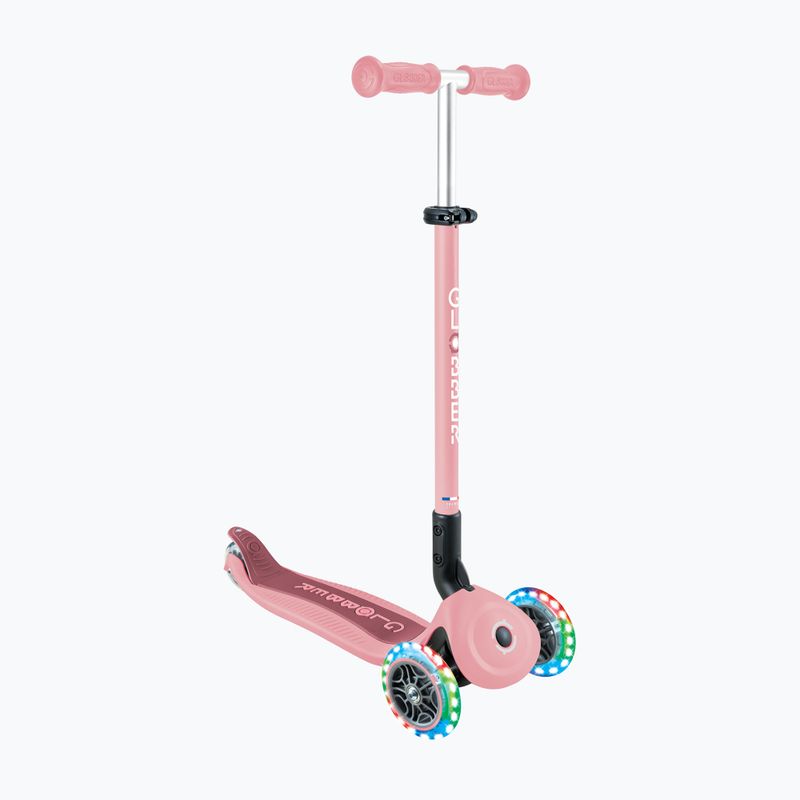 Dětská tříkolová koloběžka Globber Go.Up Active Lights 360 pink 5