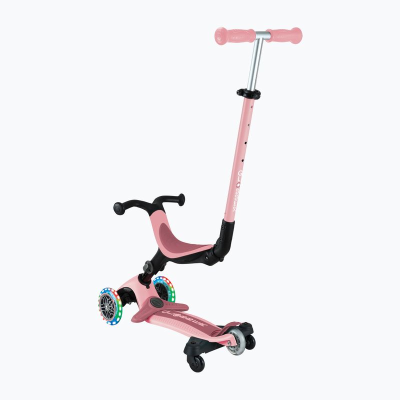 Dětská tříkolová koloběžka Globber Go.Up Active Lights 360 pink 10