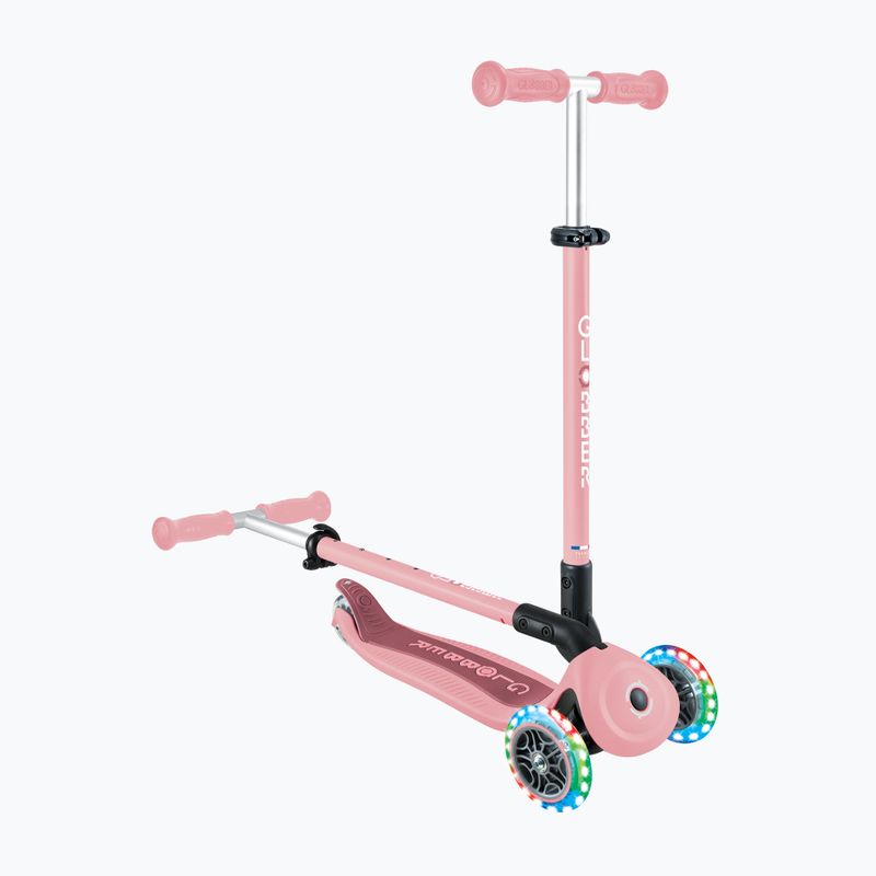 Dětská tříkolová koloběžka Globber Go.Up Active Lights 360 pink 14