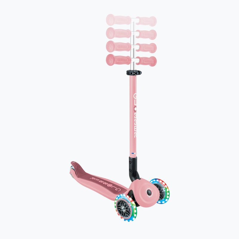 Dětská tříkolová koloběžka Globber Go.Up Active Lights 360 pink 16