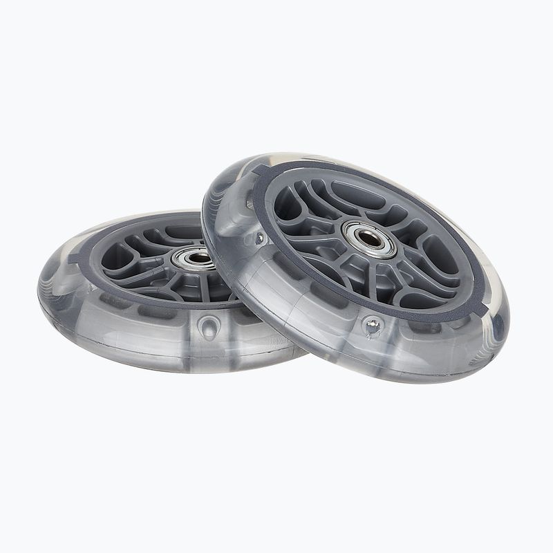 Kolečka na koloběžku Globber LED 121mm ABEC-9 2 pcs. LED white 2