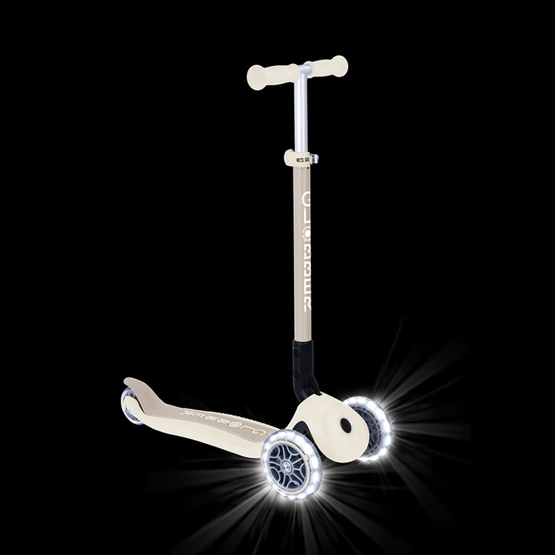 Kolečka na koloběžku Globber LED 121mm ABEC-9 2 pcs. LED white 4