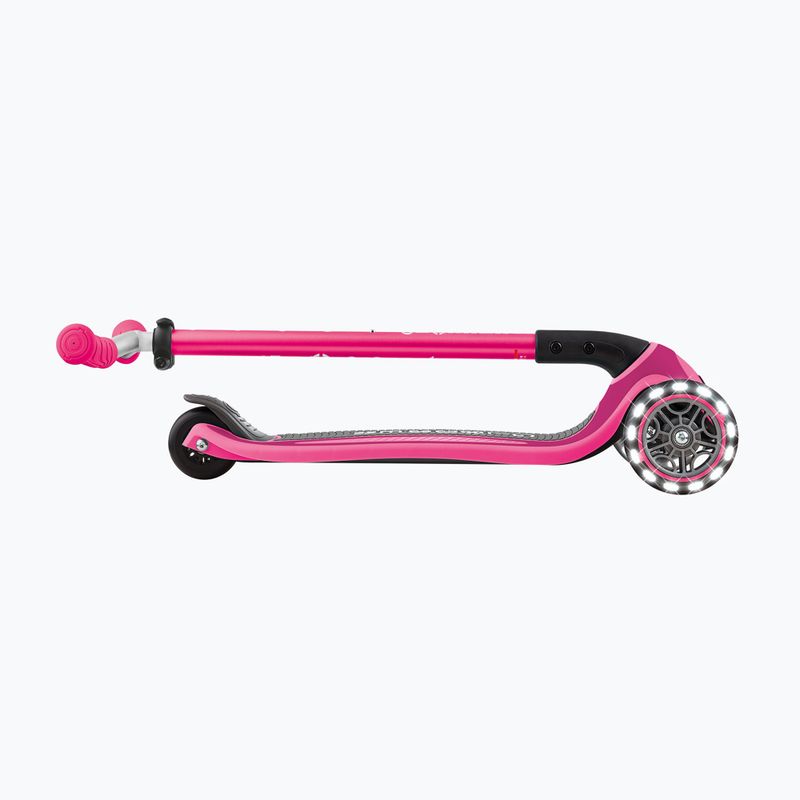 Dětská tříkolová koloběžka Globber Master Lights fuchsia 8