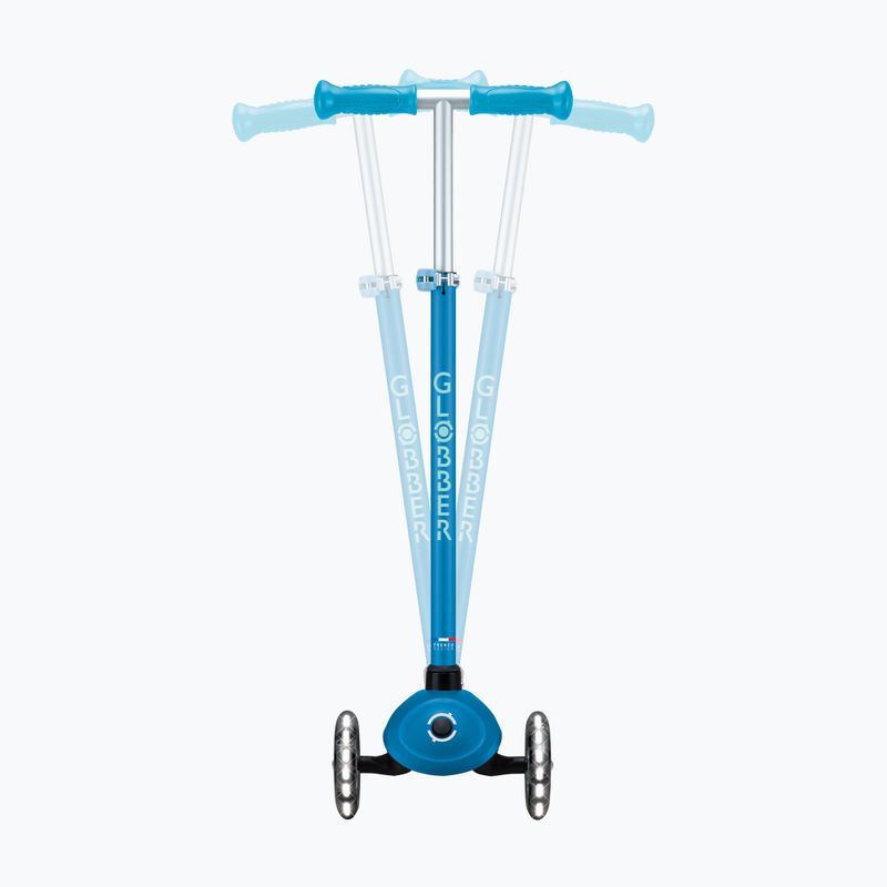 Dětská tříkolová koloběžka Globber Primo Plus Glow Lights petrol blue 8
