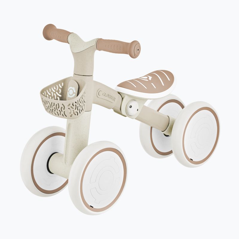 Čtyřkolové odrážedlo Globber Learning Bike Ecologic coconut 2