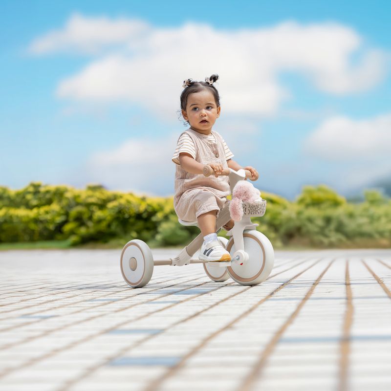 Tříkolové odrážedlo Globber Learning Trike 2w1 Plus Ecologic coconut 12
