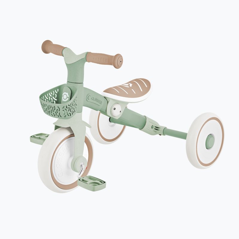 Tříkolové odrážedlo Globber Learning Trike 2w1 Plus Ecologic pistachio 4