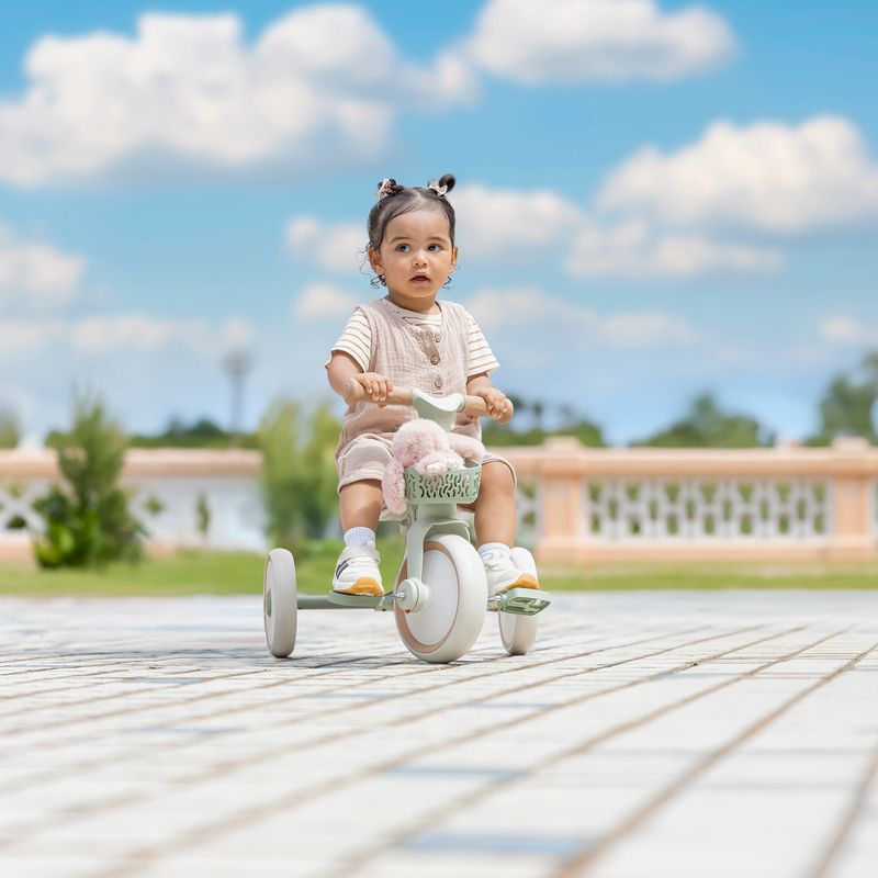 Tříkolové odrážedlo Globber Learning Trike 2w1 Plus Ecologic pistachio 13