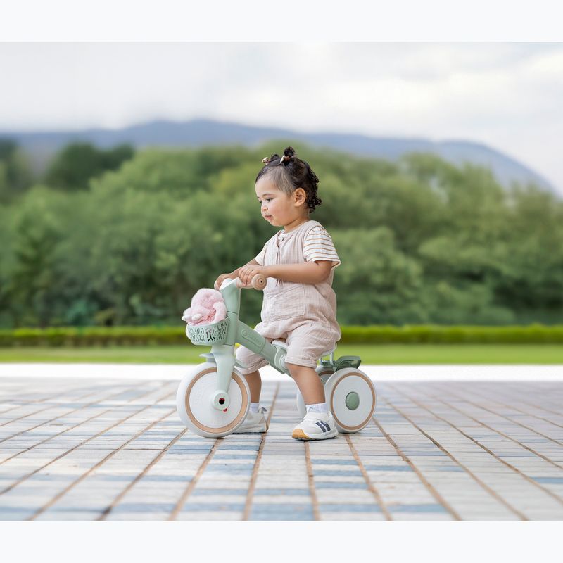 Tříkolové odrážedlo Globber Learning Trike 2w1 Plus Ecologic pistachio 14