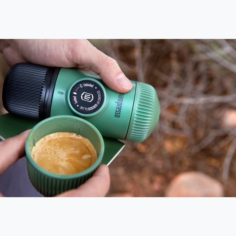 Přenosný kávovar Wacaco Nanopresso 80 ml + pouzdro moss green 5