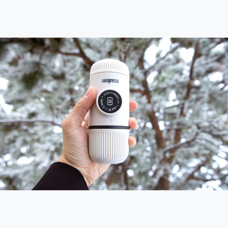 Přenosný kávovar Wacaco Nanopresso 80 ml + pouzdro chill white 4