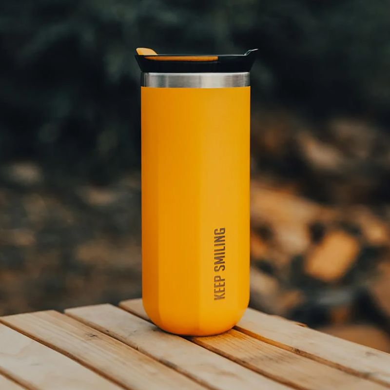 Termohrnek WACACO Octaroma Grande 435 ml amber yellow 3
