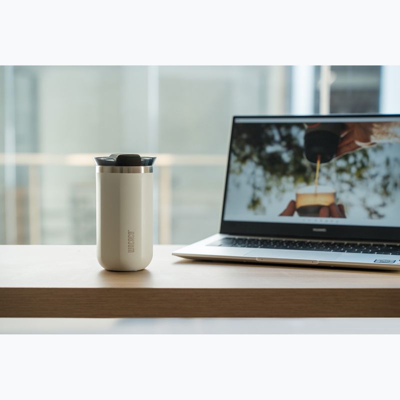 Termohrnek WACACO Octaroma Lungo 300 ml ceramic white 3