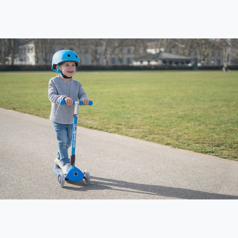 Dětská helma Globber Elite Lights navy blue racing 11