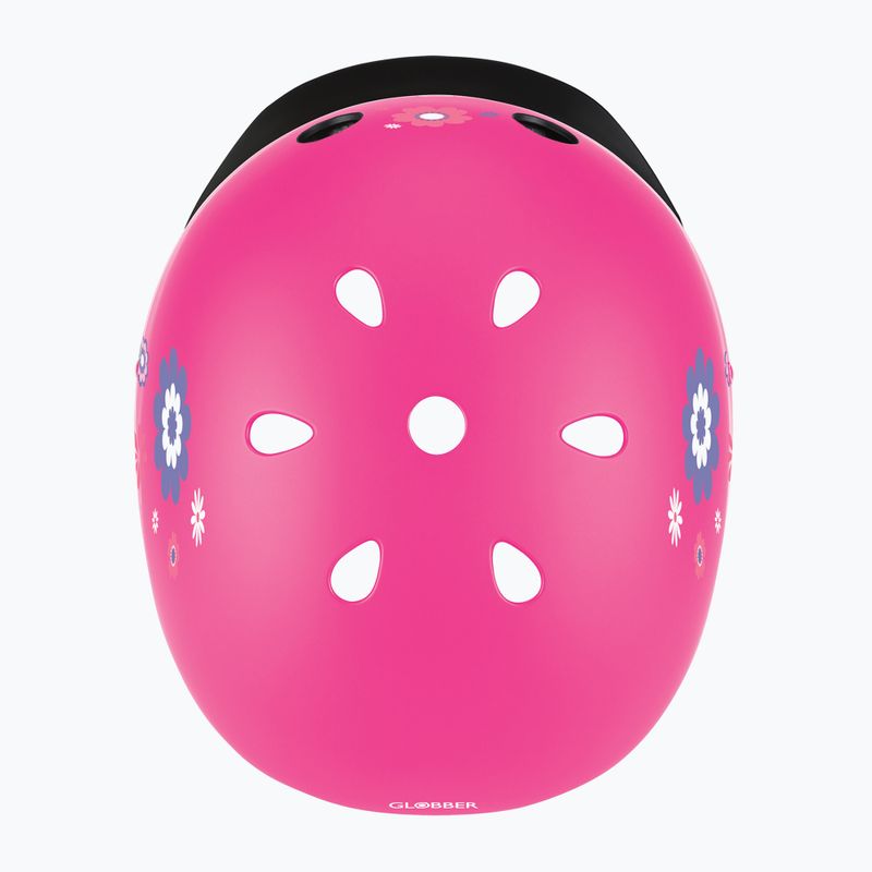 Dětská přilba Globber Primo Fantasy deep pink flower 4