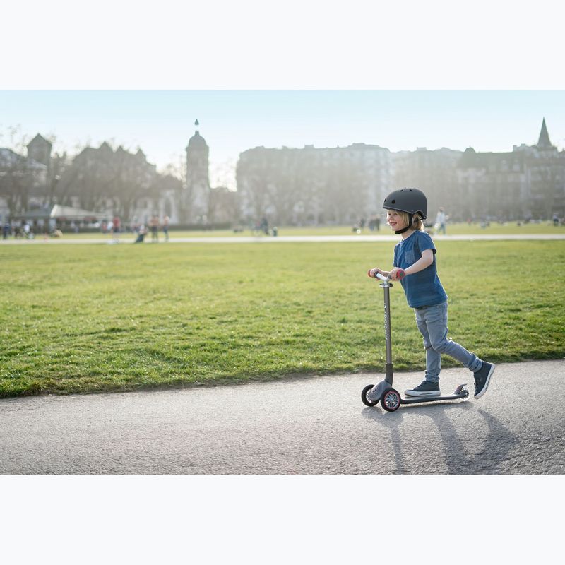 Dětská helma Globber Elite Lights black 8 ball 8