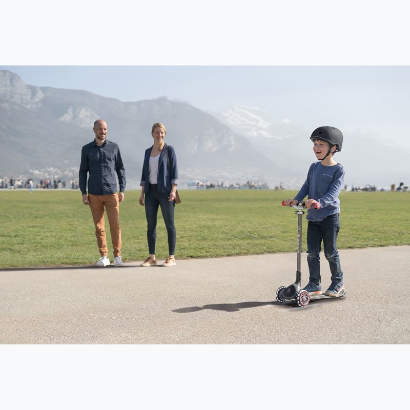 Dětská helma Globber Elite Lights black 8 ball 10