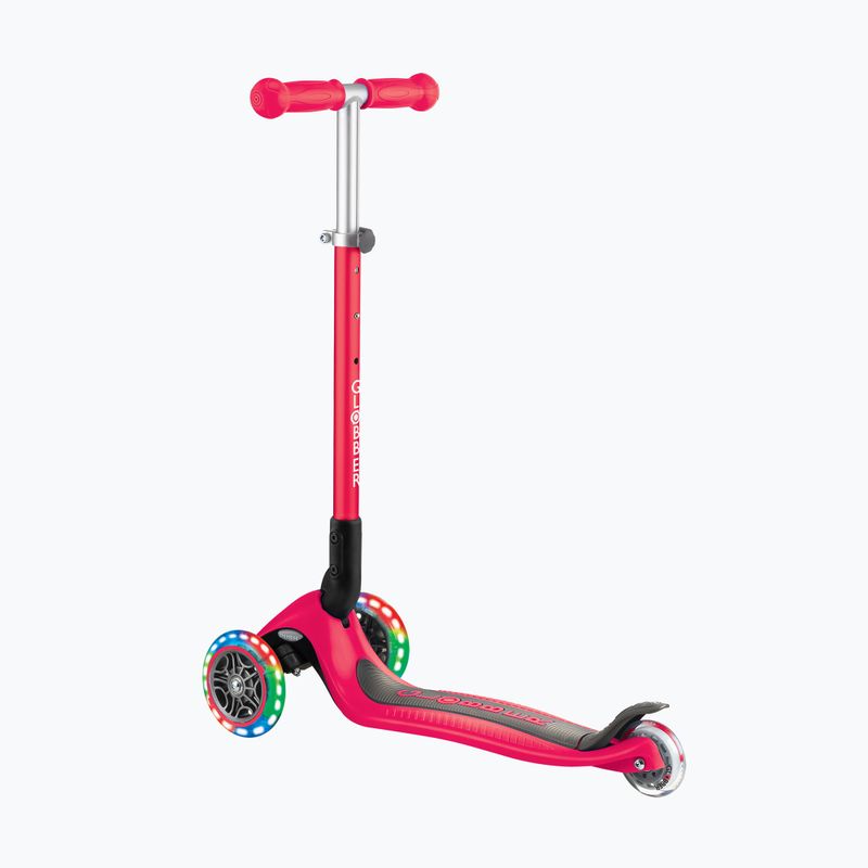 Dětská koloběžka Globber Primo Foldable Lights red 3