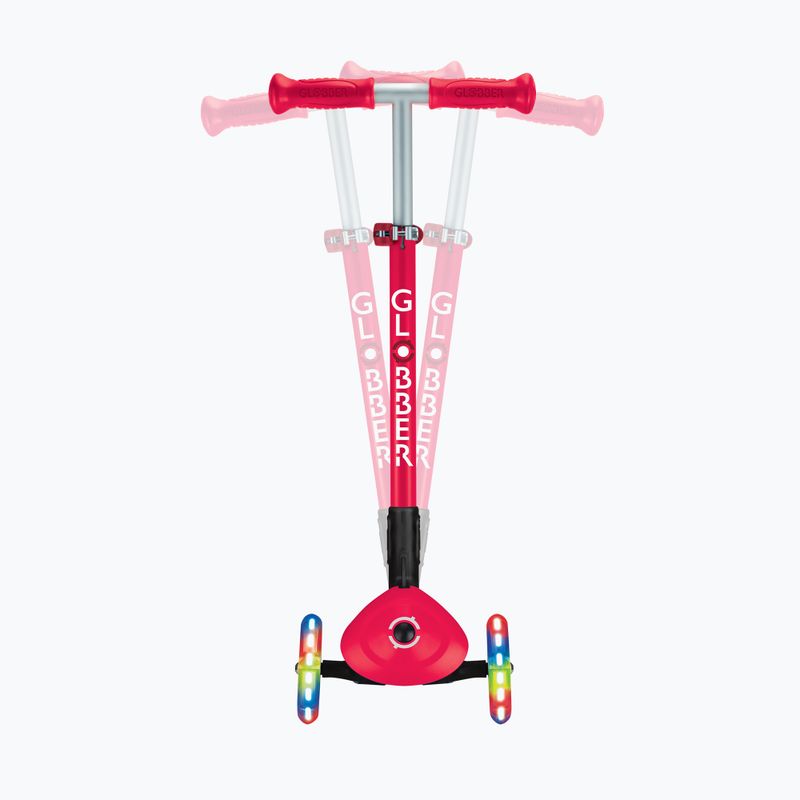 Dětská koloběžka Globber Primo Foldable Lights red 9