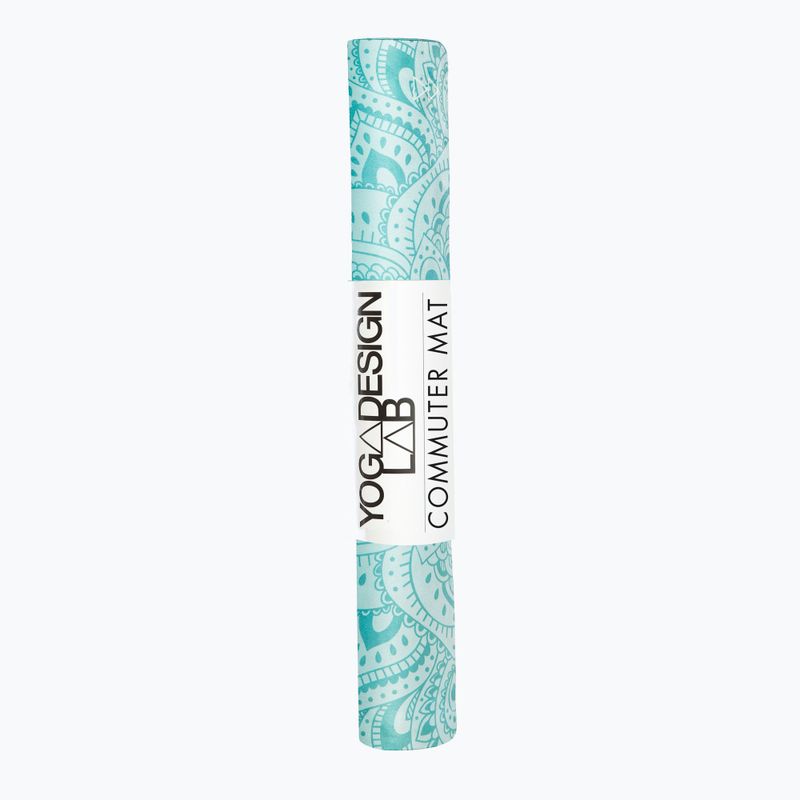 Cestovní podložka na jógu Yoga Design Lab Combo Yoga 1,5 mm modrá Mandala Turquoise 7