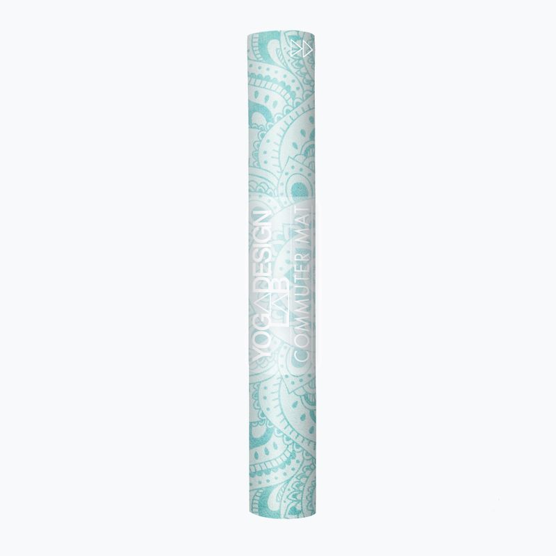 Cestovní podložka na jógu Yoga Design Lab Combo Yoga 1,5 mm modrá Mandala Turquoise 8