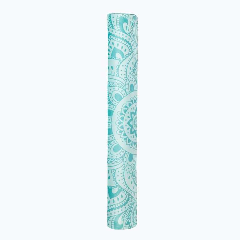 Cestovní podložka na jógu Yoga Design Lab Combo Yoga 1,5 mm modrá Mandala Turquoise 9