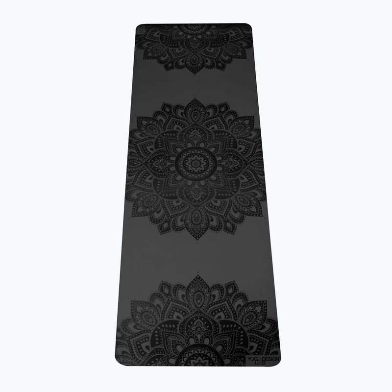 Podložka na jógu Yoga Design Lab Infinity Yoga 5 mm černá Mandala Charcoal