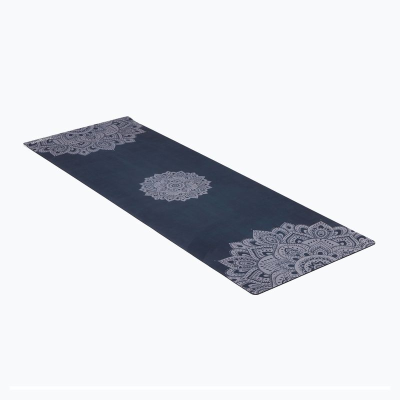 Podložka na jógu Yoga Design Lab Combo Yoga 3,5 mm tmavě modrá Mandala Sapphire