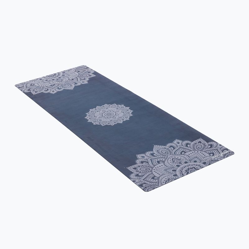 Cestovní podložka na jógu Yoga Design Lab Combo Yoga 1,5 mm tmavě modrá Mandala Sapphire
