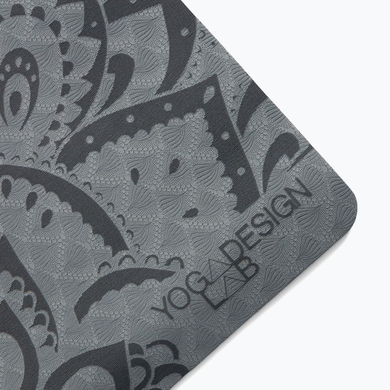 Podložka na jógu Yoga Design Lab Flow Pure 6 mm zelená Mandala Charcoal 3