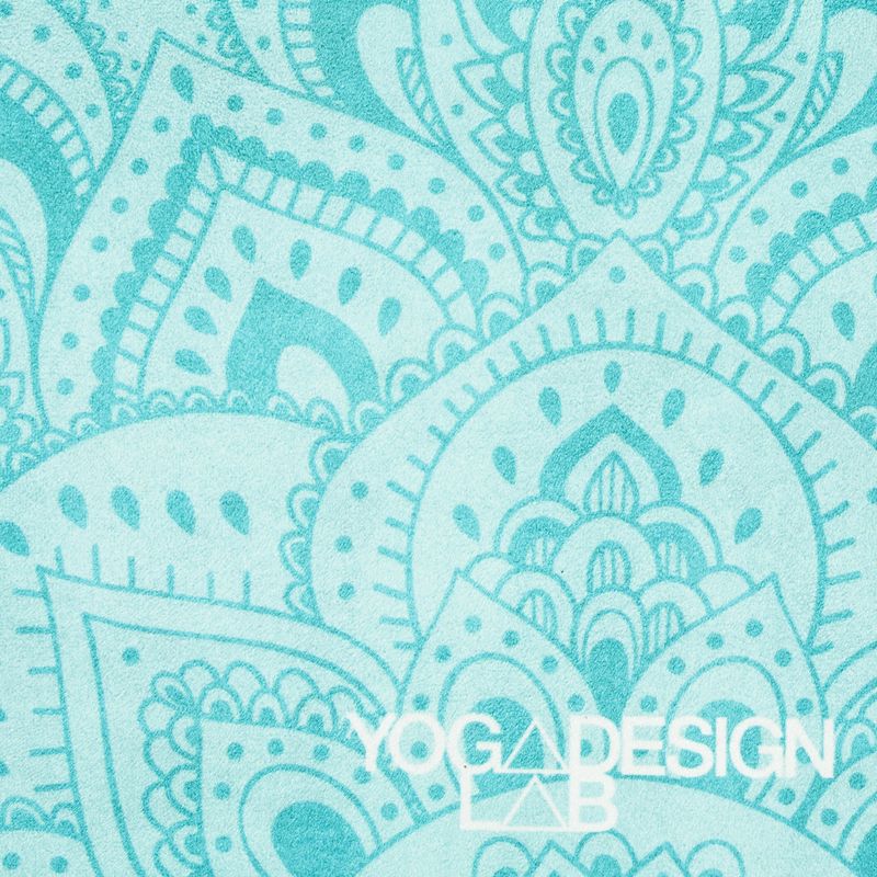 Podložka na jógu Yoga Design Lab Curve 3,5 mm tyrkysová Mandala Turquoise 12