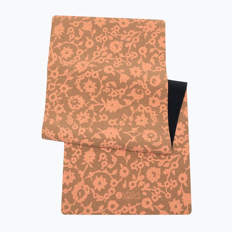 Podložka na jógu Yoga Design Lab Cork 5.5 mm floral batik 2