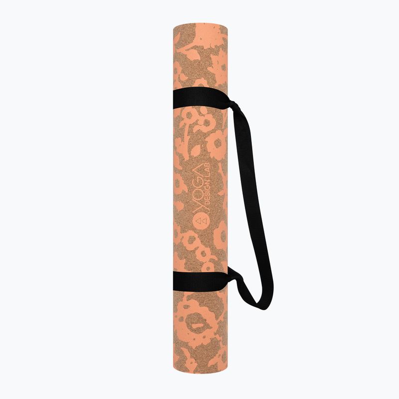 Podložka na jógu Yoga Design Lab Cork 5.5 mm floral batik 5