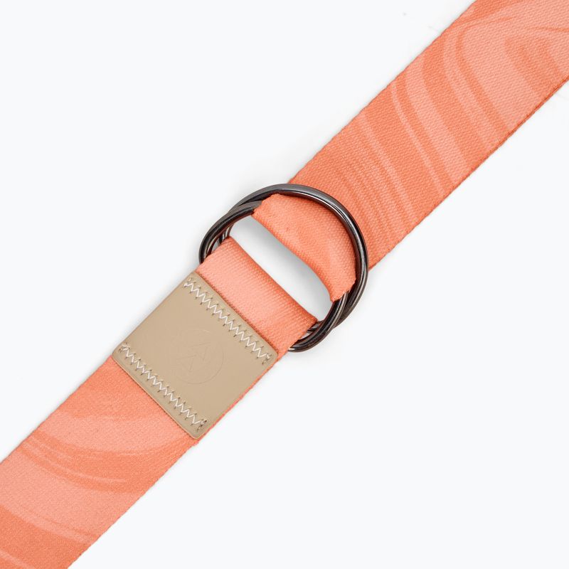 Popruh na jógu Yoga Design Lab Strap coral 2