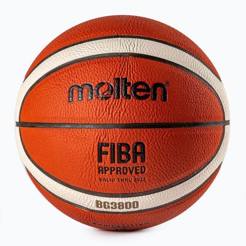Molten basketball B6G3800 FIBA oranžová velikost 6 2