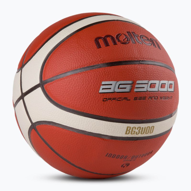 Molten basketball B7G3000 hnědá velikost 7 2
