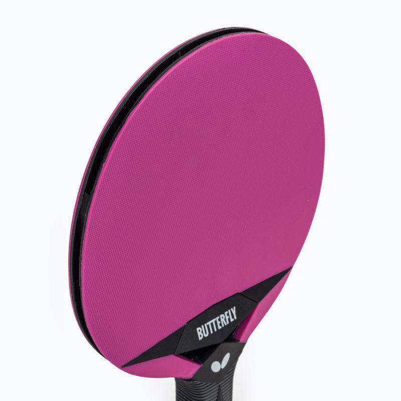 Pálka na stolní tenis Butterfly Outdoor pink 6