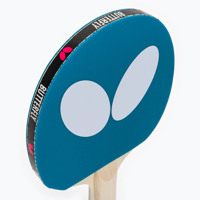 Pálka na stolní tenis Butterfly Blue logo 6