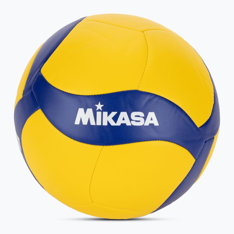 Volejbalový míč Mikasa V460 žlutý/modrý velikost 5