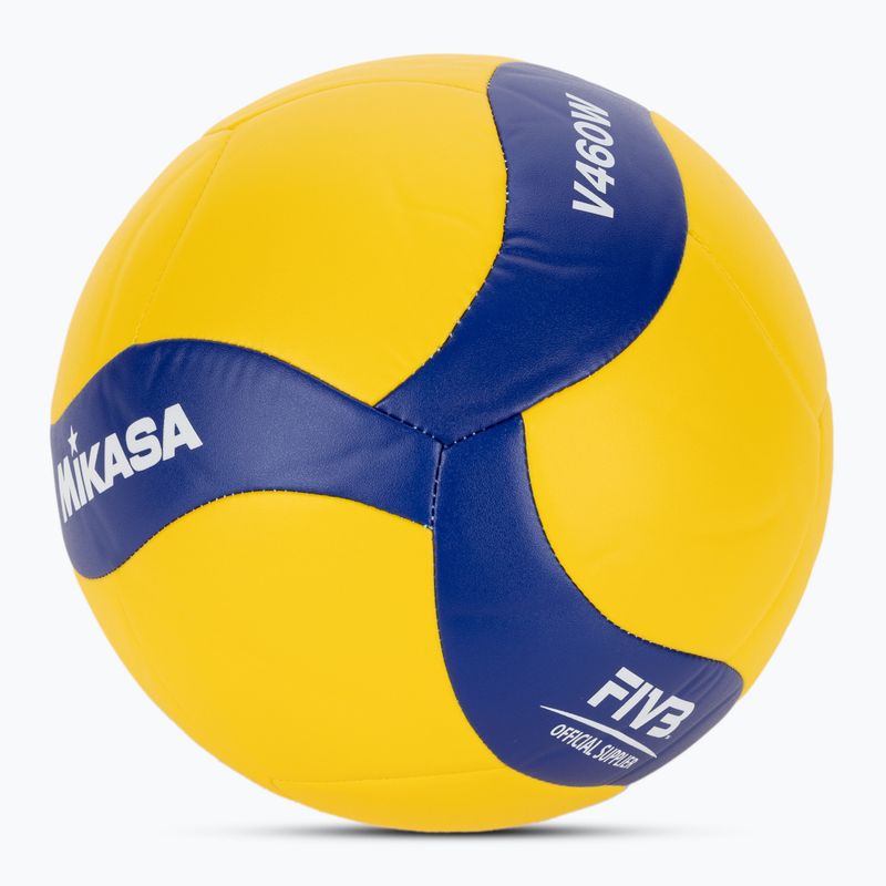 Volejbalový míč Mikasa V460 žlutý/modrý velikost 5 2