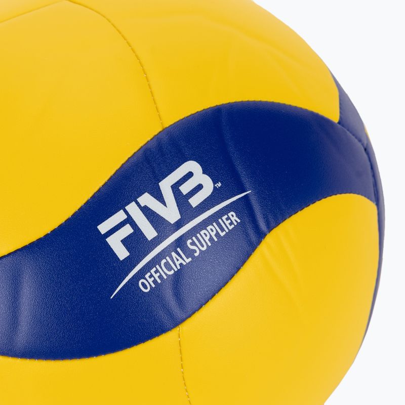 Volejbalový míč Mikasa V460 žlutý/modrý velikost 5 3