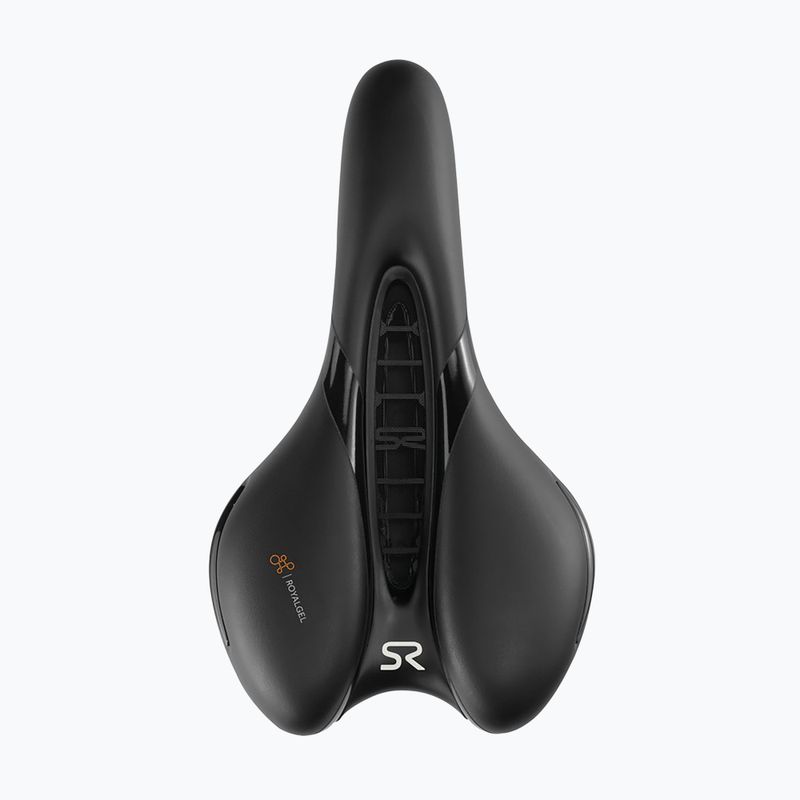 Sedlo na kolo Selle Royal Respiro Soft Athletic Straciatella 45St. black 2