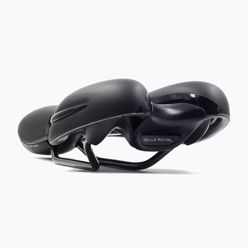 Sedlo na kolo Selle Royal Respiro Soft Athletic Straciatella 45St. black 7