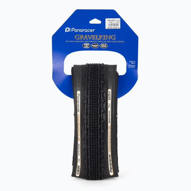 Cyklistický plášť Panaracer GravelKing SK 700 x 35'' black 2
