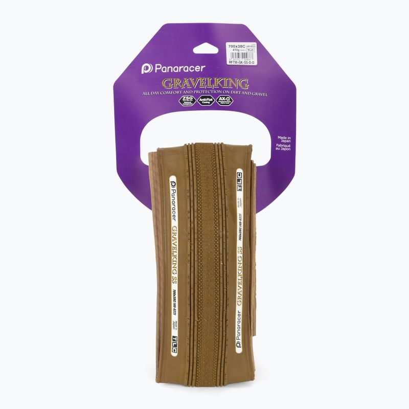 Panaracer GravelKing SS valivá hnědá cyklistická pneumatika 335-56-99_PAN 2
