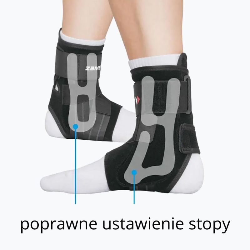 Ortéza na kotník Zamst A1 Ankle Left černá 470811 7