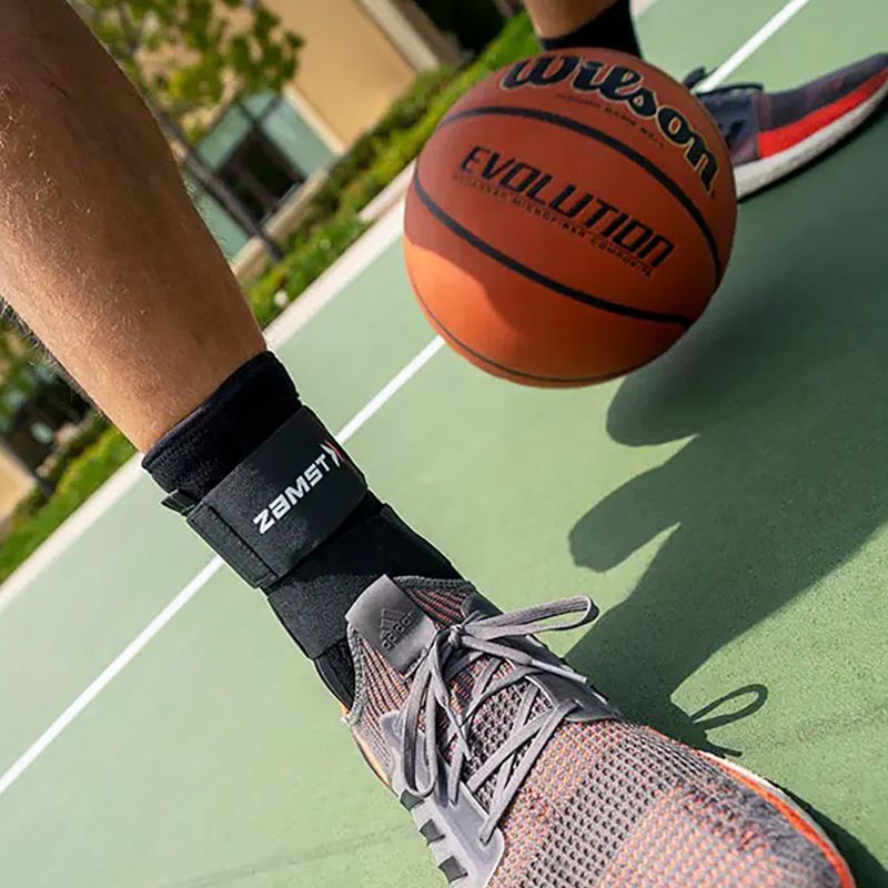 Zamst A1 Ankle Pravá podpora kotníku černá 470804 9