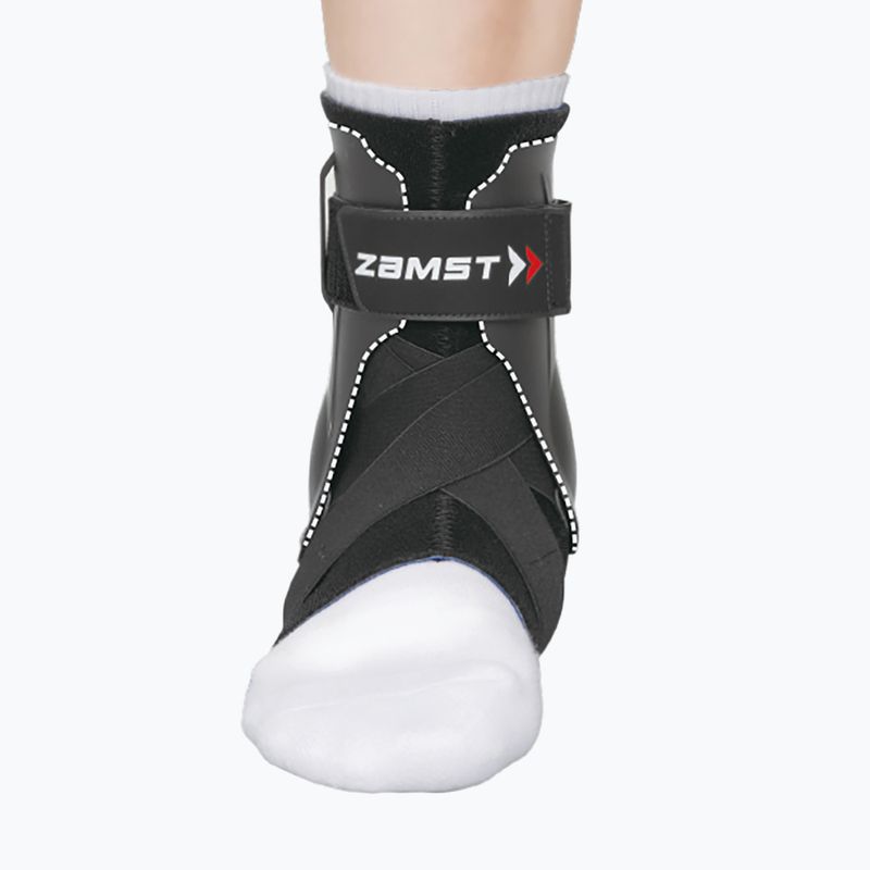 Stabilizátor pravého kotníku Zamst A2-DX Ankle Right black 2