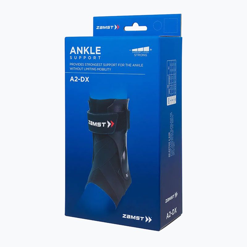 Stabilizátor pravého kotníku Zamst A2-DX Ankle Right black 4